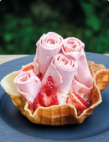 strawberry ice cream