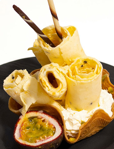 passion fruit ice cream
