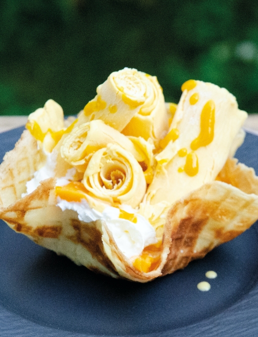 Mango ice cream