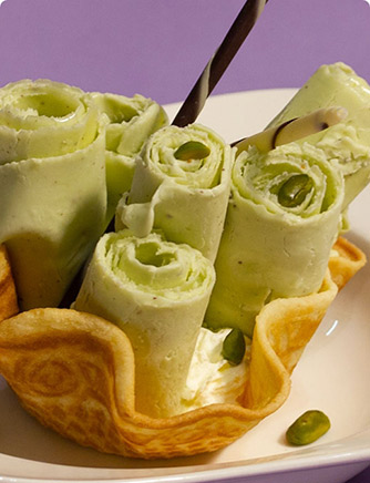 Pistachio ice cream
